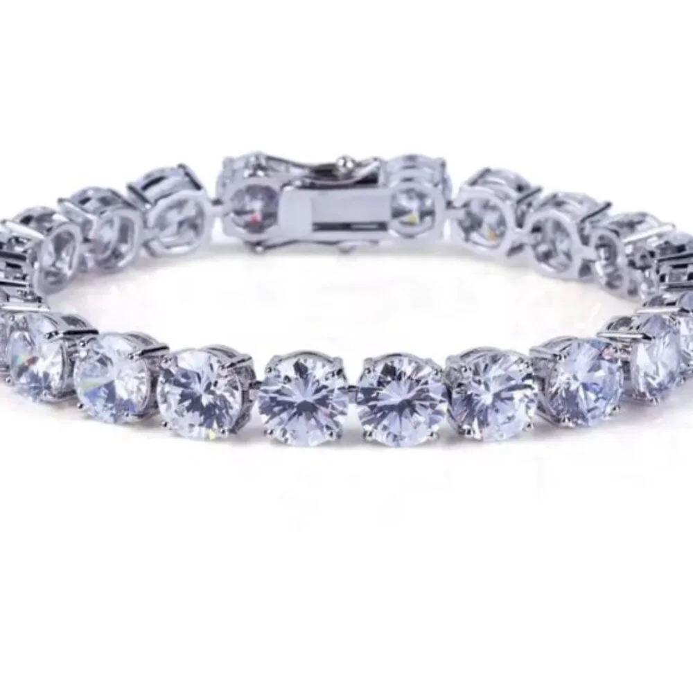 48ct Tennis Bracelet - Picture 2 of 9